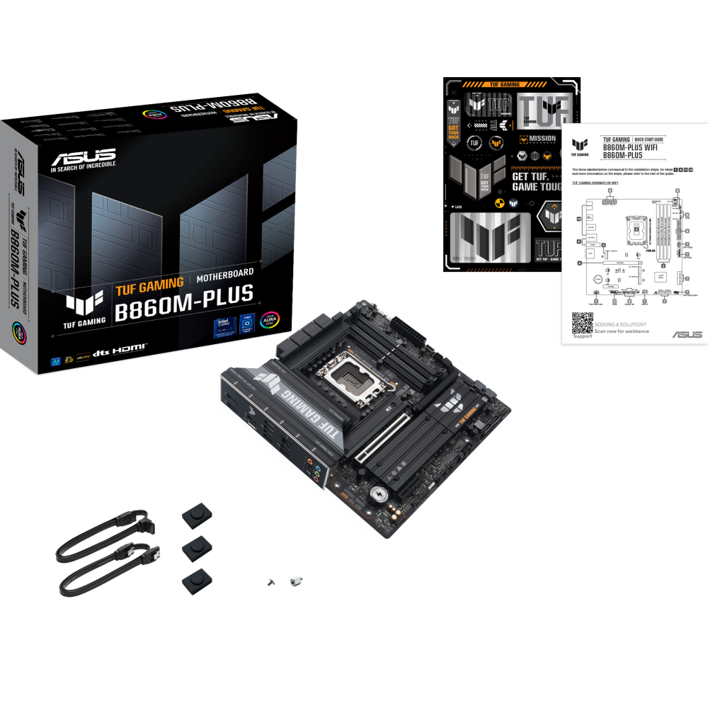 TUF GAMING B860M-PLUS ― Intel® B860チップセット搭載micro-ATX