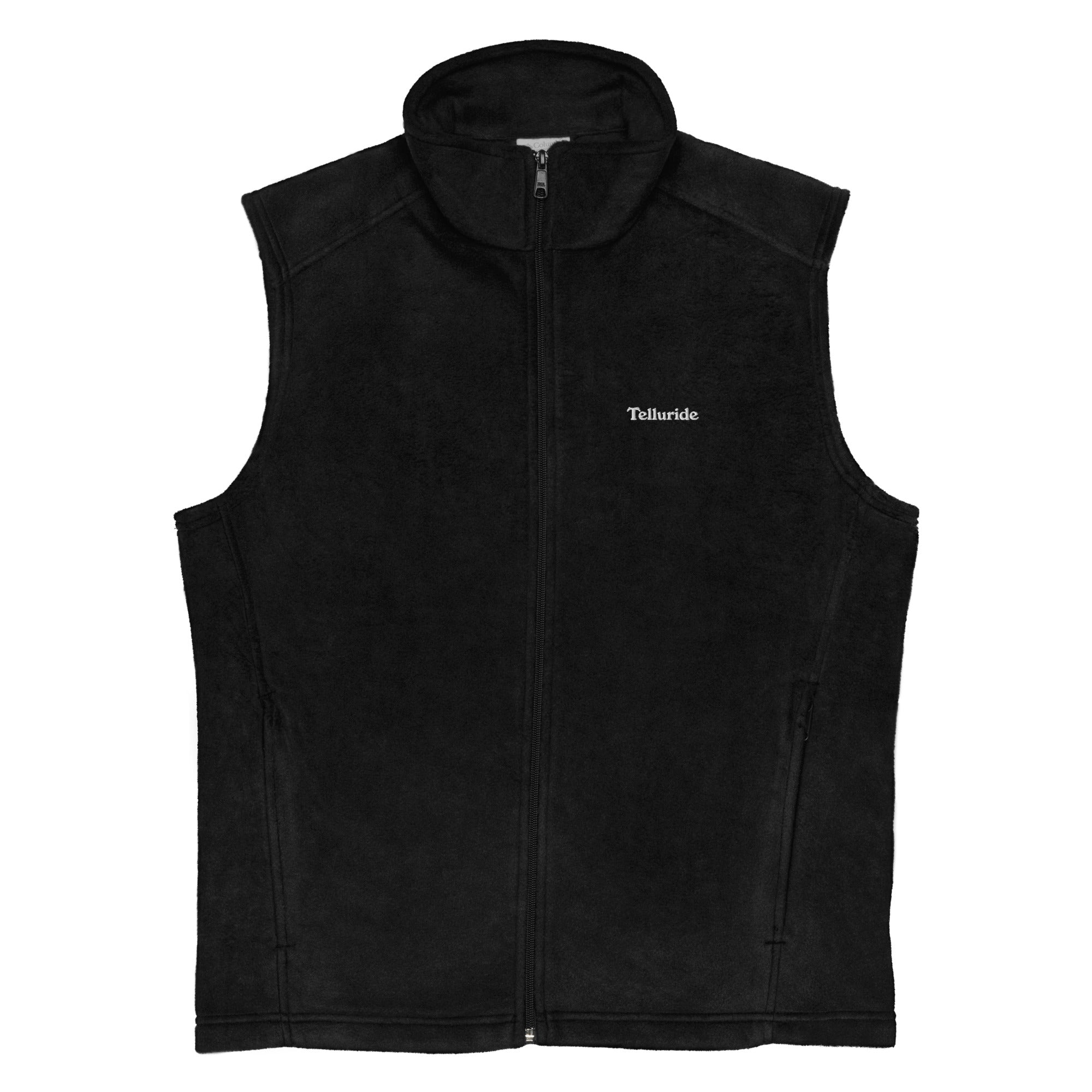 Telluride Men's Embroidered Fleece Vest – Telluride Shop
