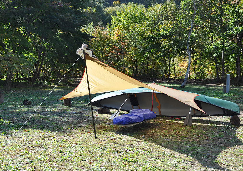 ムササビウィング13ft. TC“焚き火”バージョン｜TARP｜PRODUCTS｜tent