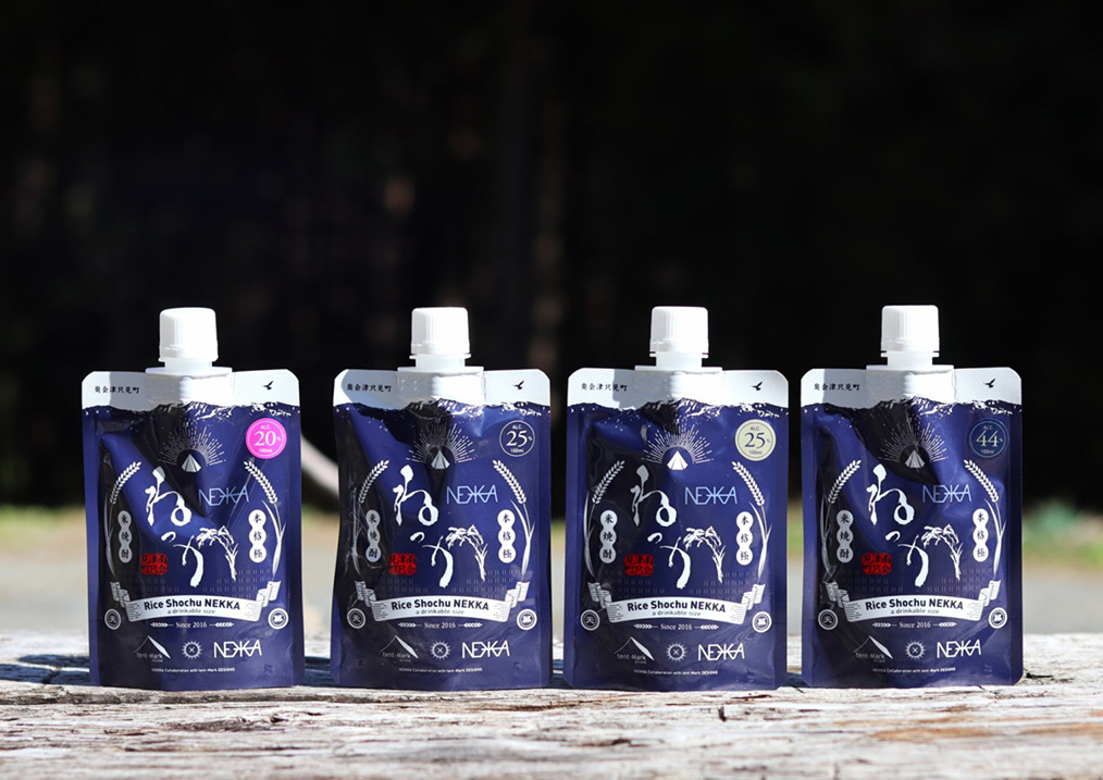 米焼酎「アルミパウチねっか」｜COOKING｜PRODUCTS｜tent-Mark DESIGNS