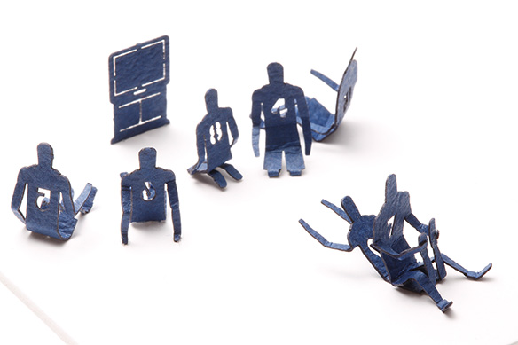 1/100建築模型用添景セット スラムダンクシリーズ No.50 山王工業高校