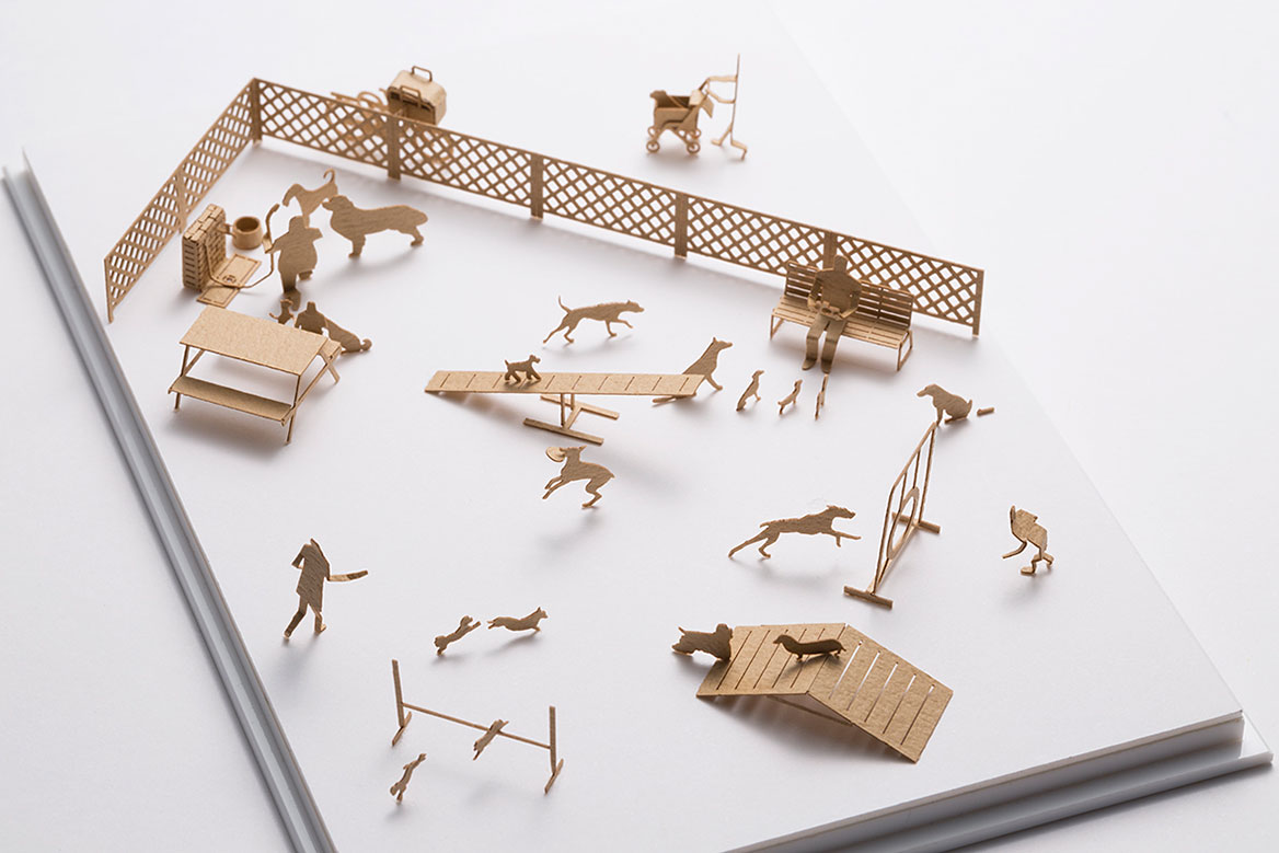 1/100建築模型用添景セット No.67 ドッグラン編 - 製品リスト／ネット