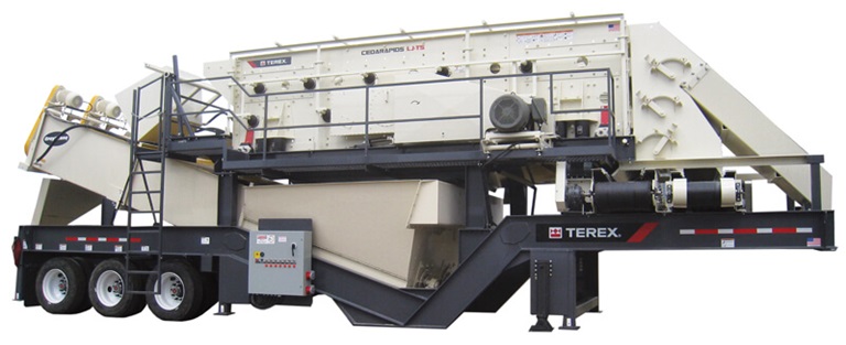 TXW620HT Cedarapids Portable Wash Plant |Terex MPS
