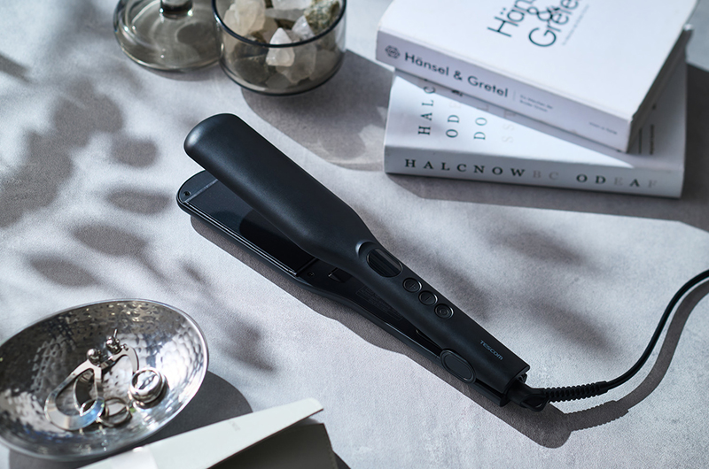 セラミックプレート ストレートヘアアイロン 東亜産業 ストレートアイロン ヘアアイロン 耐熱ケース ストレート