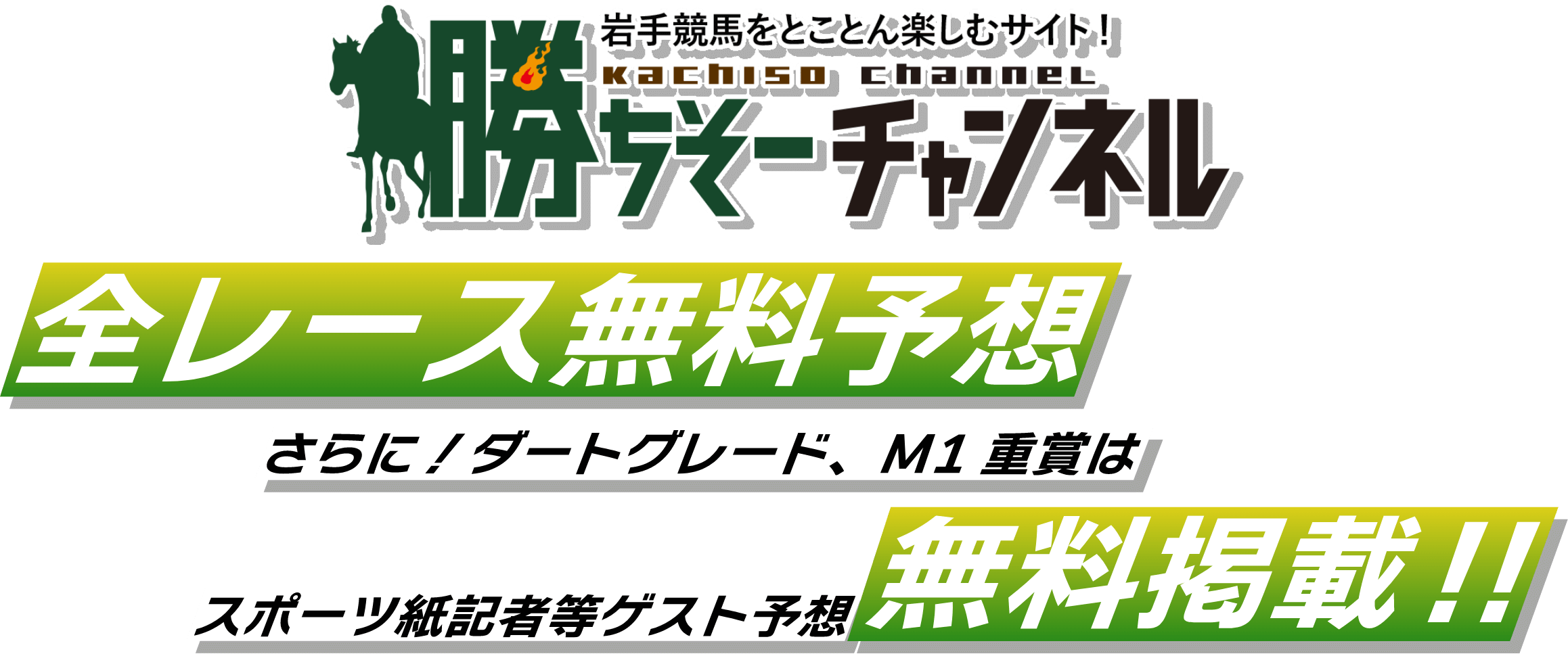 勝ちそーチャンネル 岩手競馬をとことん楽しむサイト