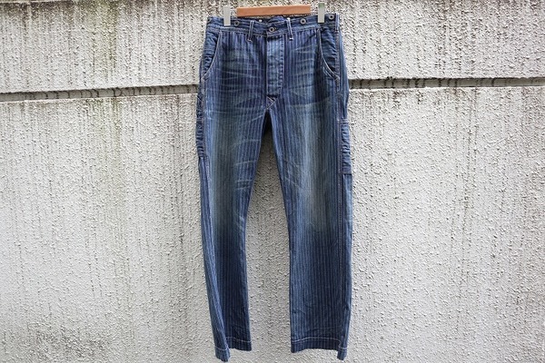 RRL/ダブルアールエル】よりヴィンテージ加工ウォバッシュストライプ