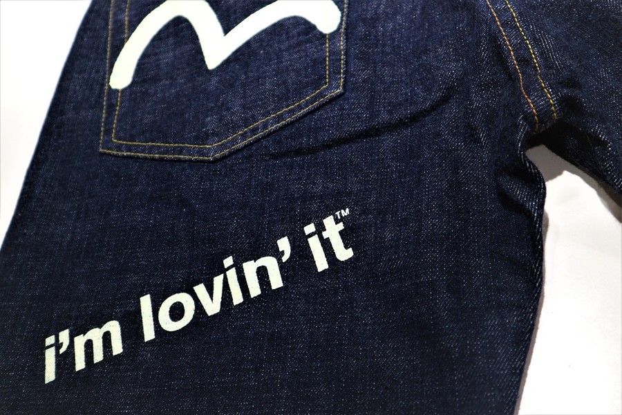 EVISU×McDonald's（エヴィス×マクドナルド）限定コラボデニムを特上の