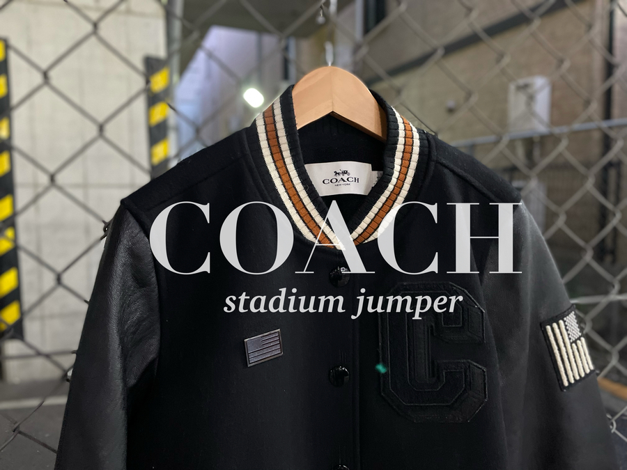 COACH/コーチ】のスタジャン E1602-35014が買取入荷いたしました