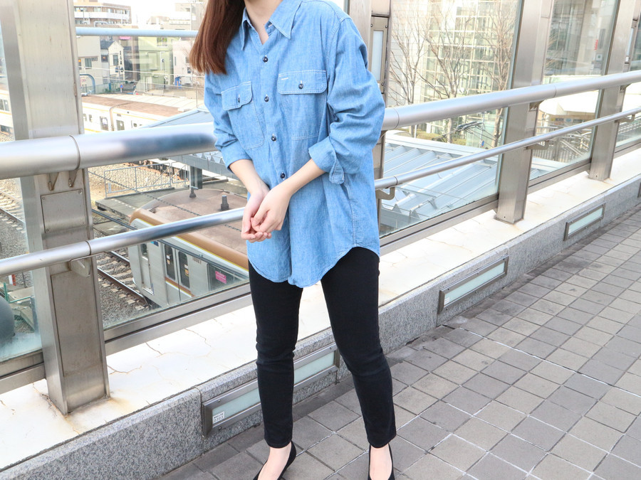 MADISON BLUE／マディソンブルー】よりオーバーサイズシャンブレー