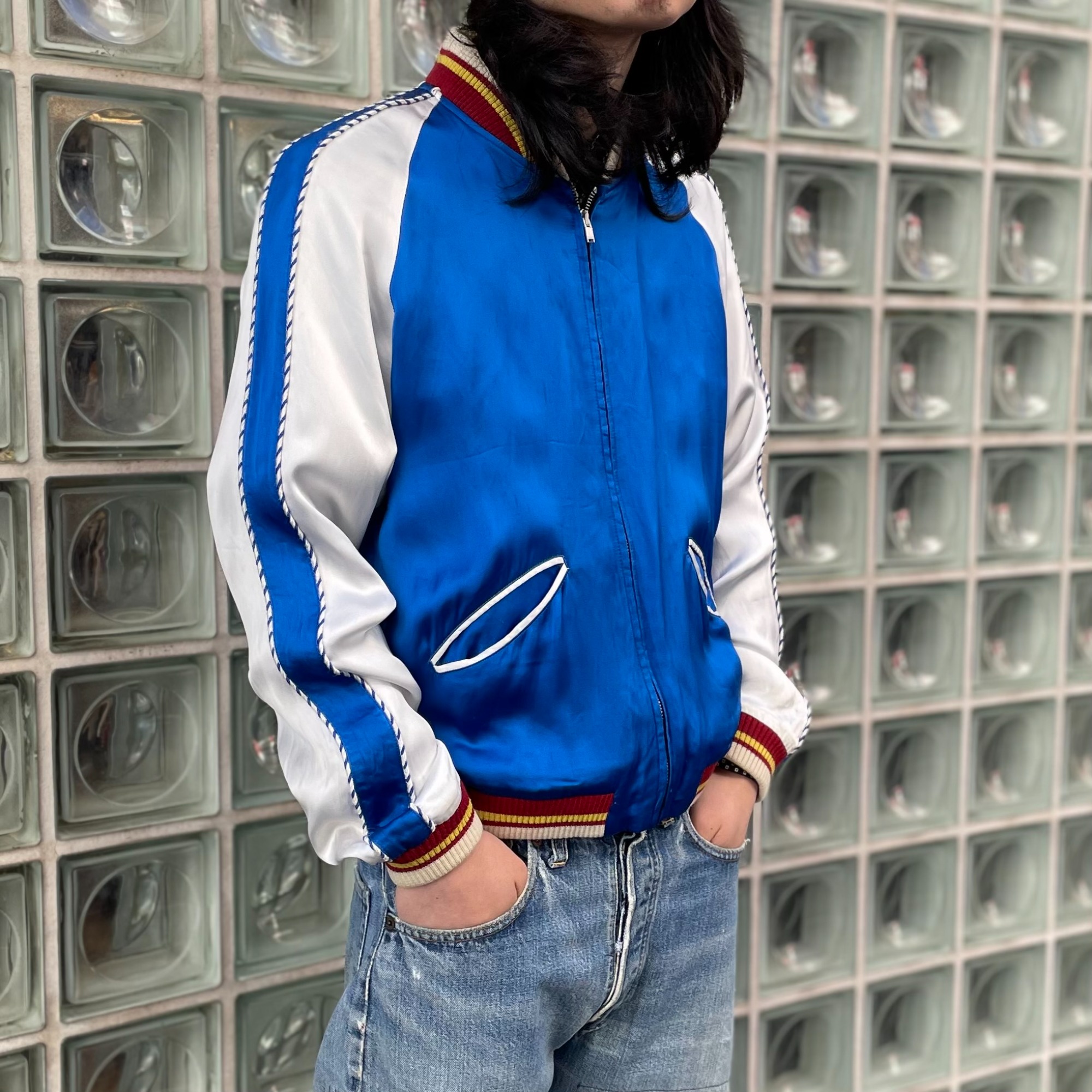 Saint Laurent Paris / サンローランパリ】よりテディサテンスカジャン