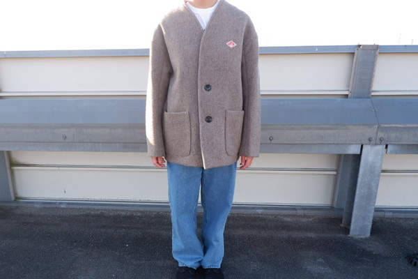 DANTON/ダントン】ウールモッサVネックノーカラージャケットをお買取