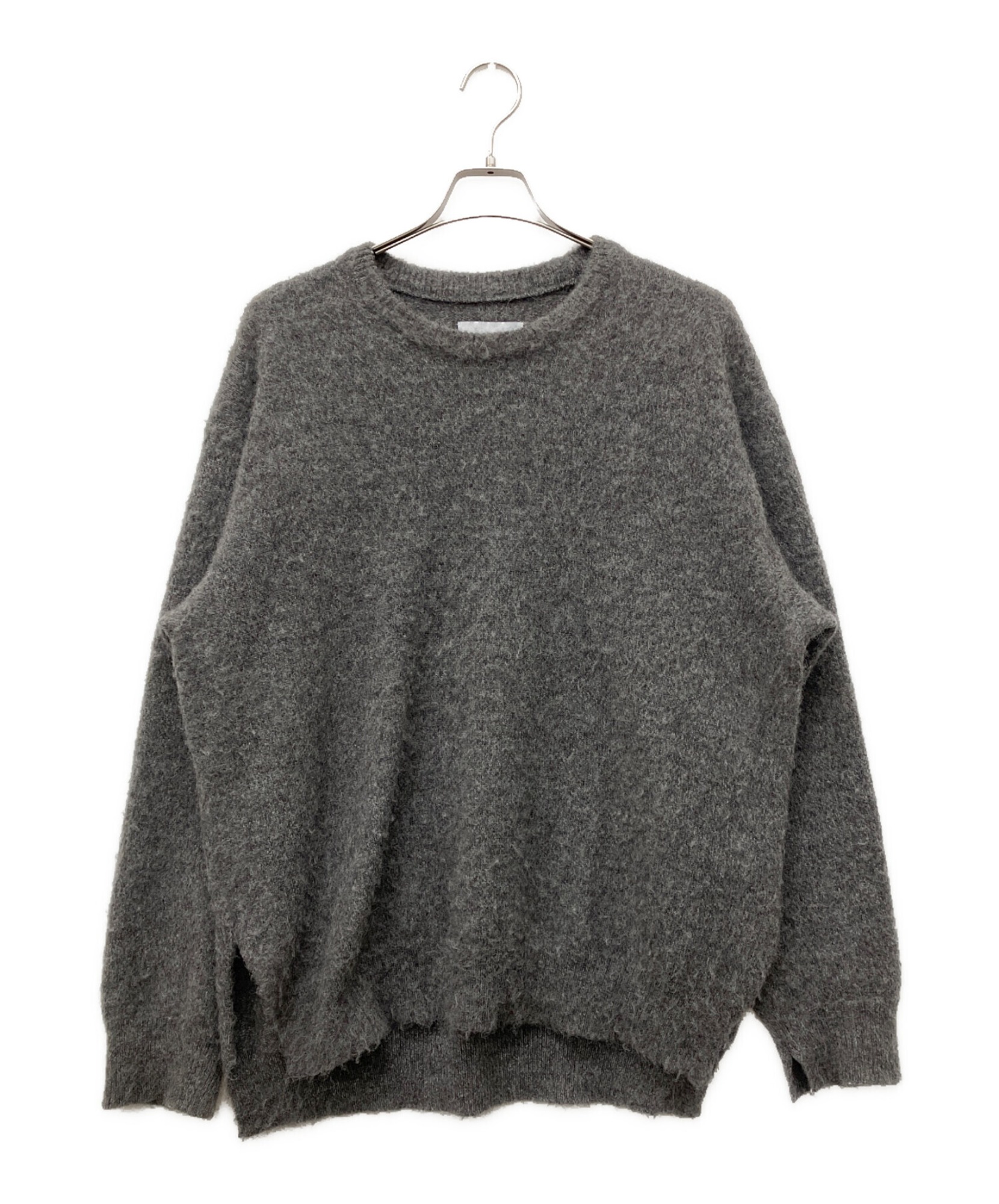 ssstein / シュタイン】WOOL:ALPACA MILLED KNIT CREW NECK LS | 25AW