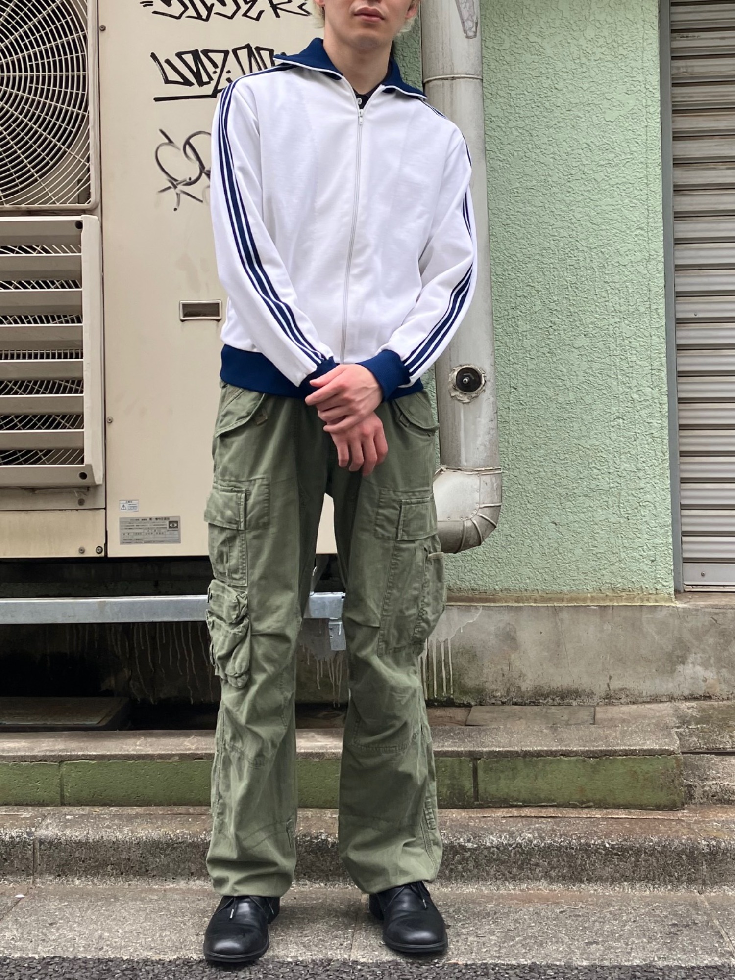 adidas】70's・西ドイツ製のトラックジャケットを使ったヴィンテージ