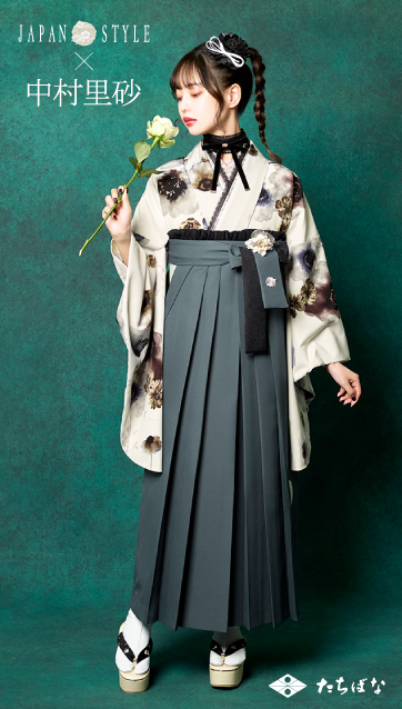 JAPAN STYLE×中村里砂の卒業式袴レンタル｜卒業式の袴