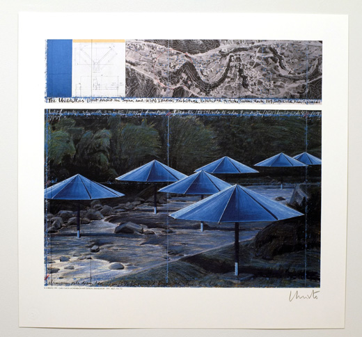 The Umbrellas (Blue)The Umbrellas (Blue)|クリストChristo