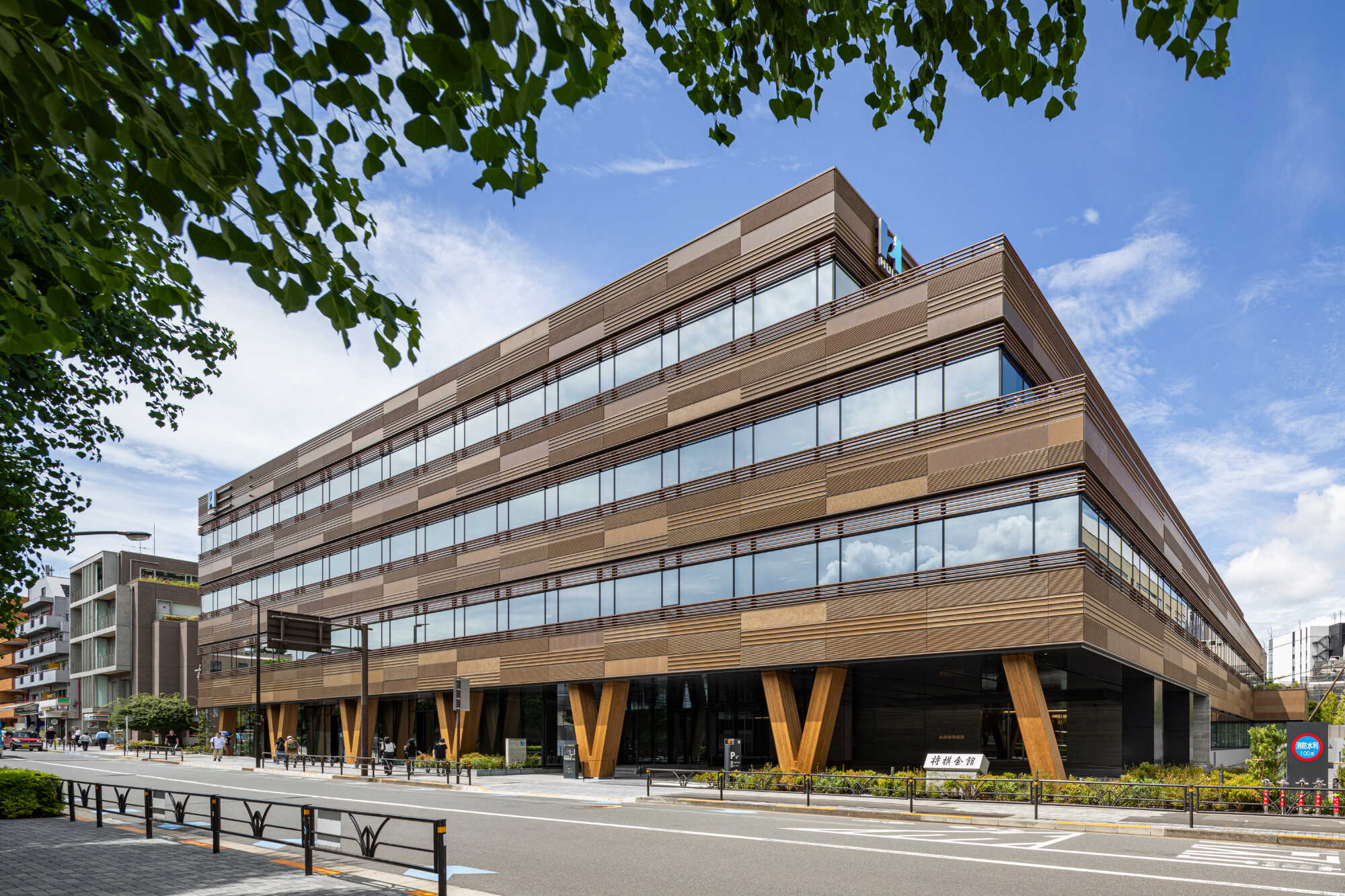 ヒューリック将棋会館千駄ヶ谷ビル│de'-TAISEI DESIGN│大成建設株式