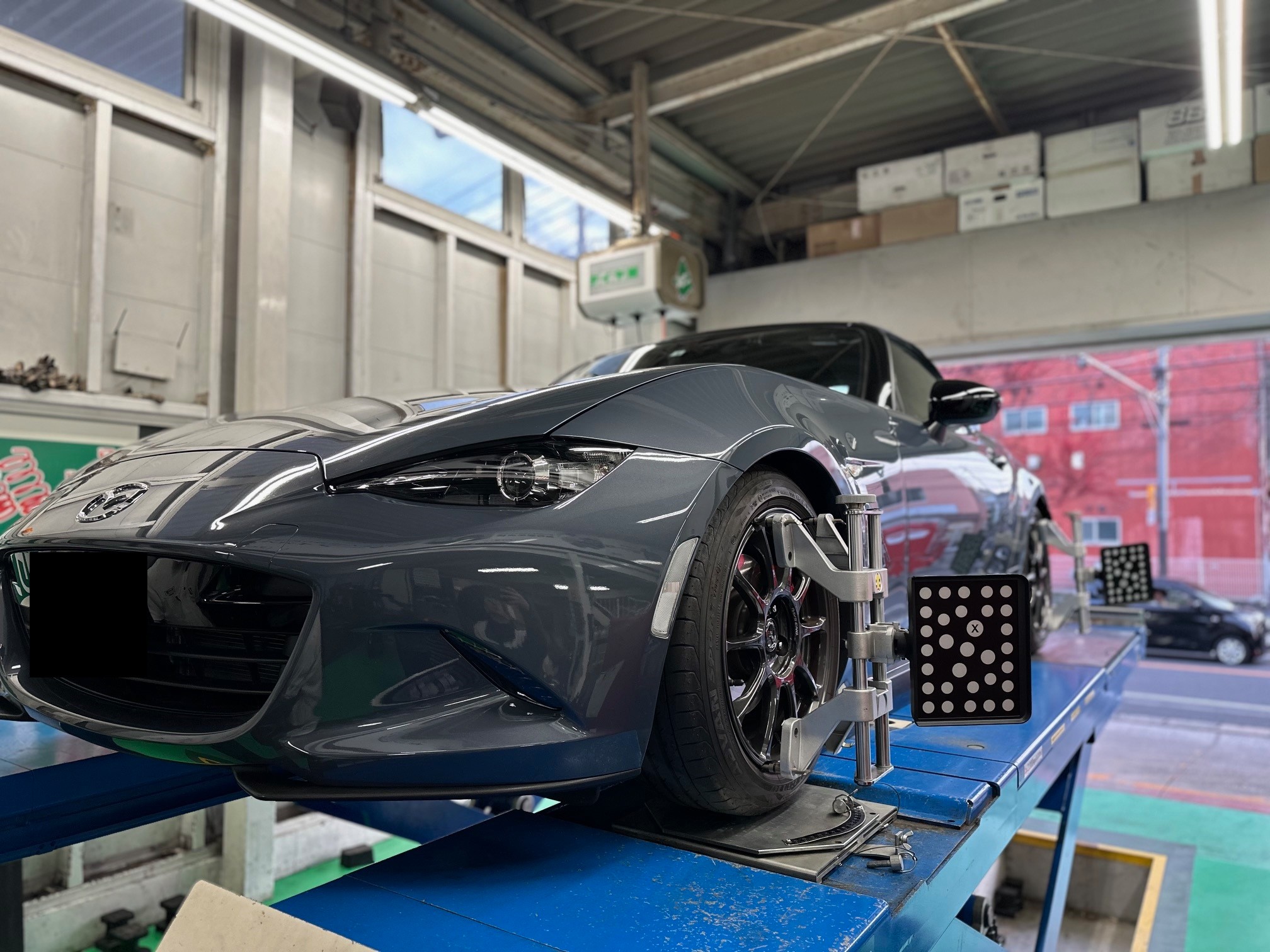 マツダ ロードスター（ND5RC） TEIN FLEX-Z車高調 取付