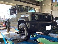 スズキ【ジムニーシエラ】（JB74W）スタッドレスタイヤ、ホイール