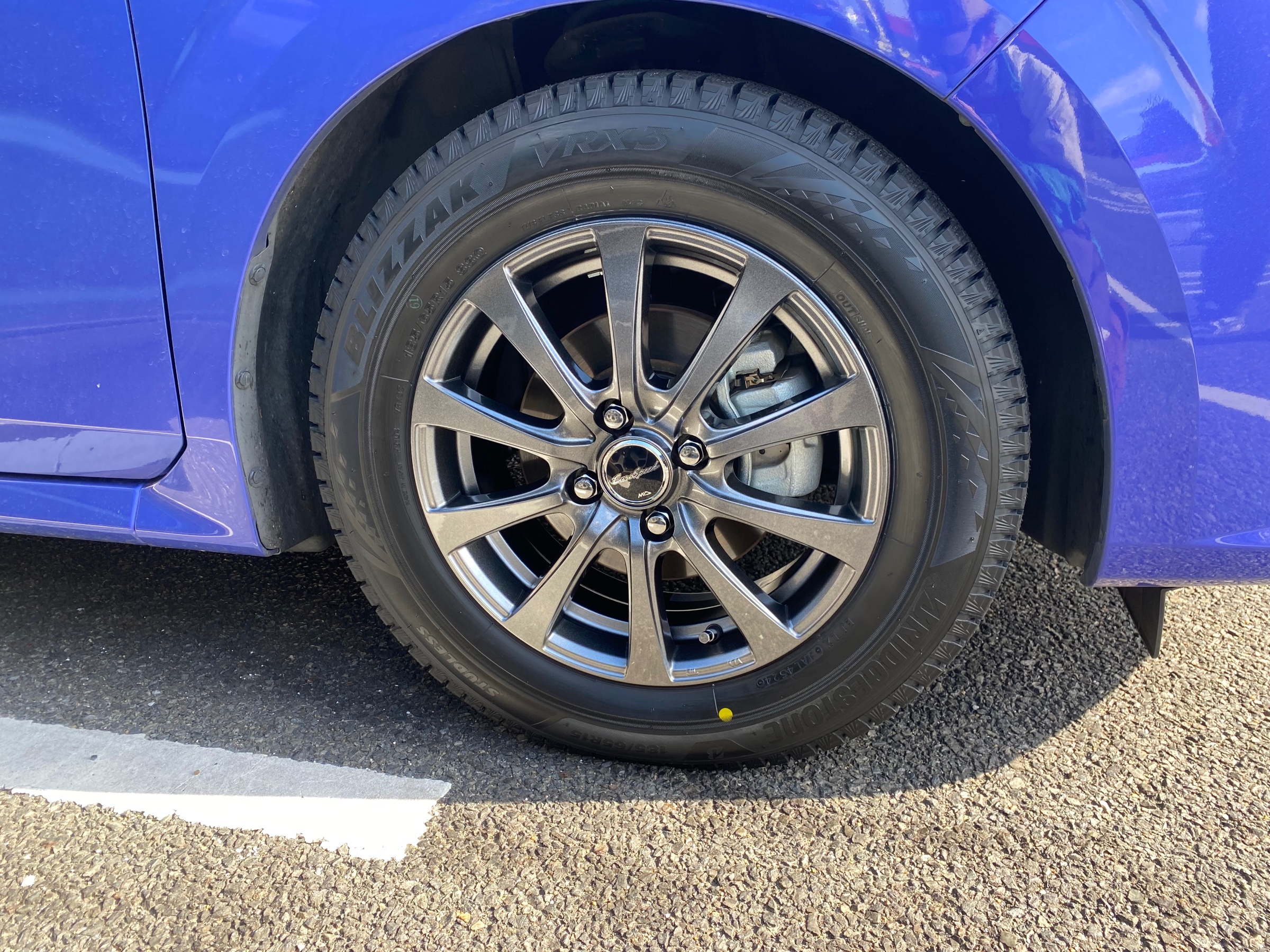 NISSAN E13型 ノート 愛車の冬支度のお手伝い〜ブリヂストン