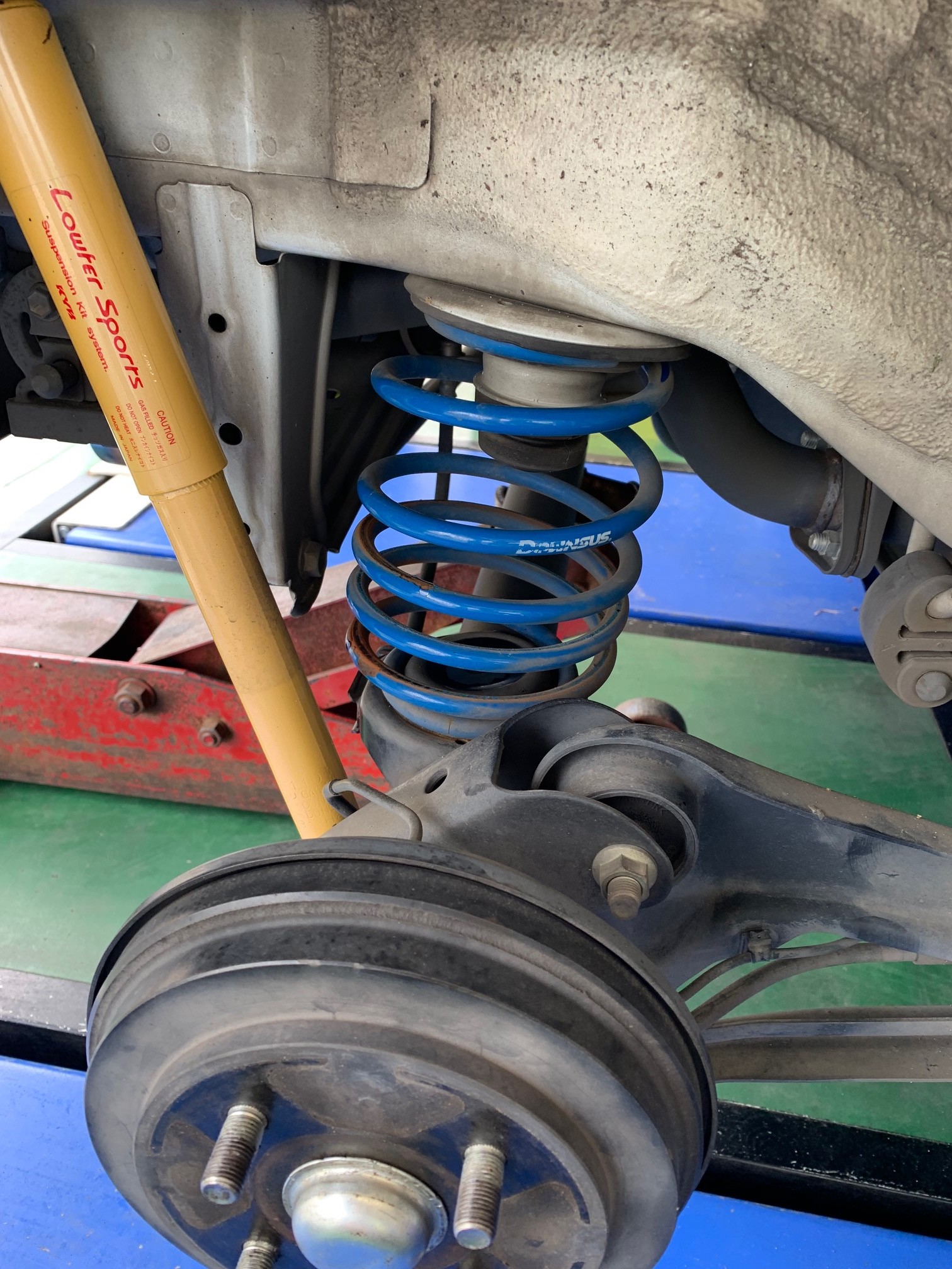 スズキ・ワゴンRスティングレー・MH23S】 ダウンサス、ショック