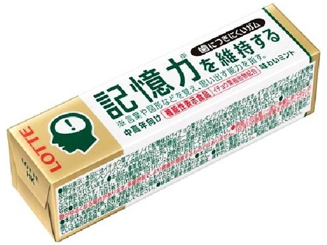 ロッテ 歯につきにくい板ガム記憶力を維持する9枚 (49777307) の仕入れ
