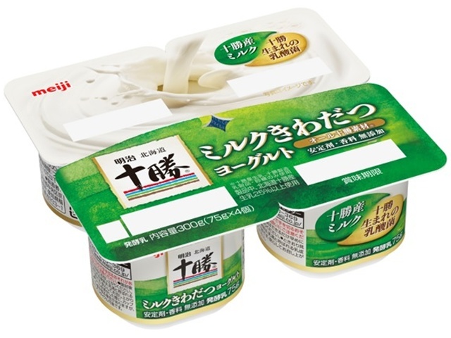 明治 北海道十勝ミルクきわだつヨーグルト75g4 (4902705096707) の