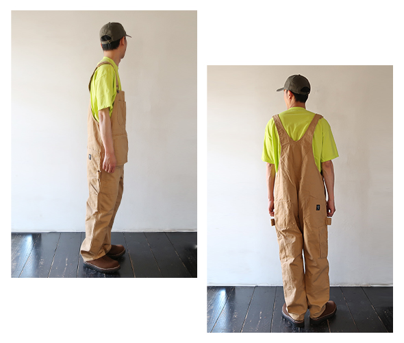 South2 West8 - Overalls - 11.5oz Cotton Canvas - CHESTNUT サウス2
