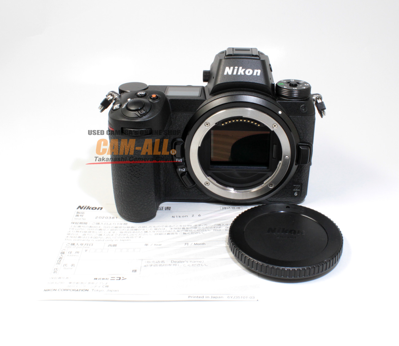 Z 6 ボディ 中古価格比較 - 価格.com