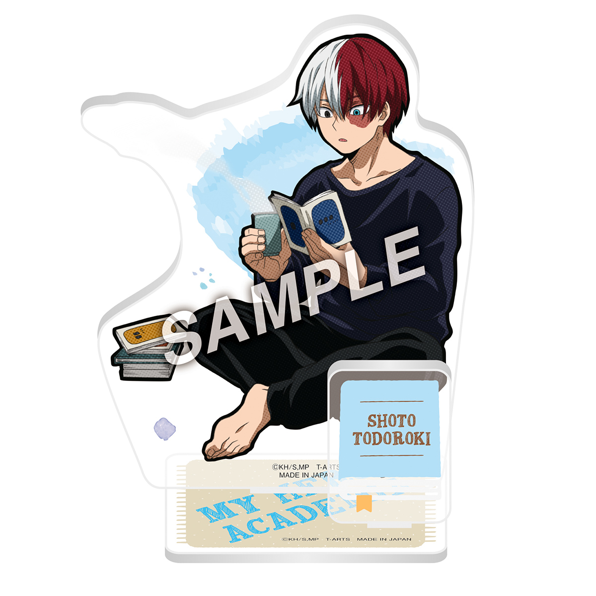 僕のヒーローアカデミア 読書 全身アクリルスタンド 轟焦凍｜商品情報
