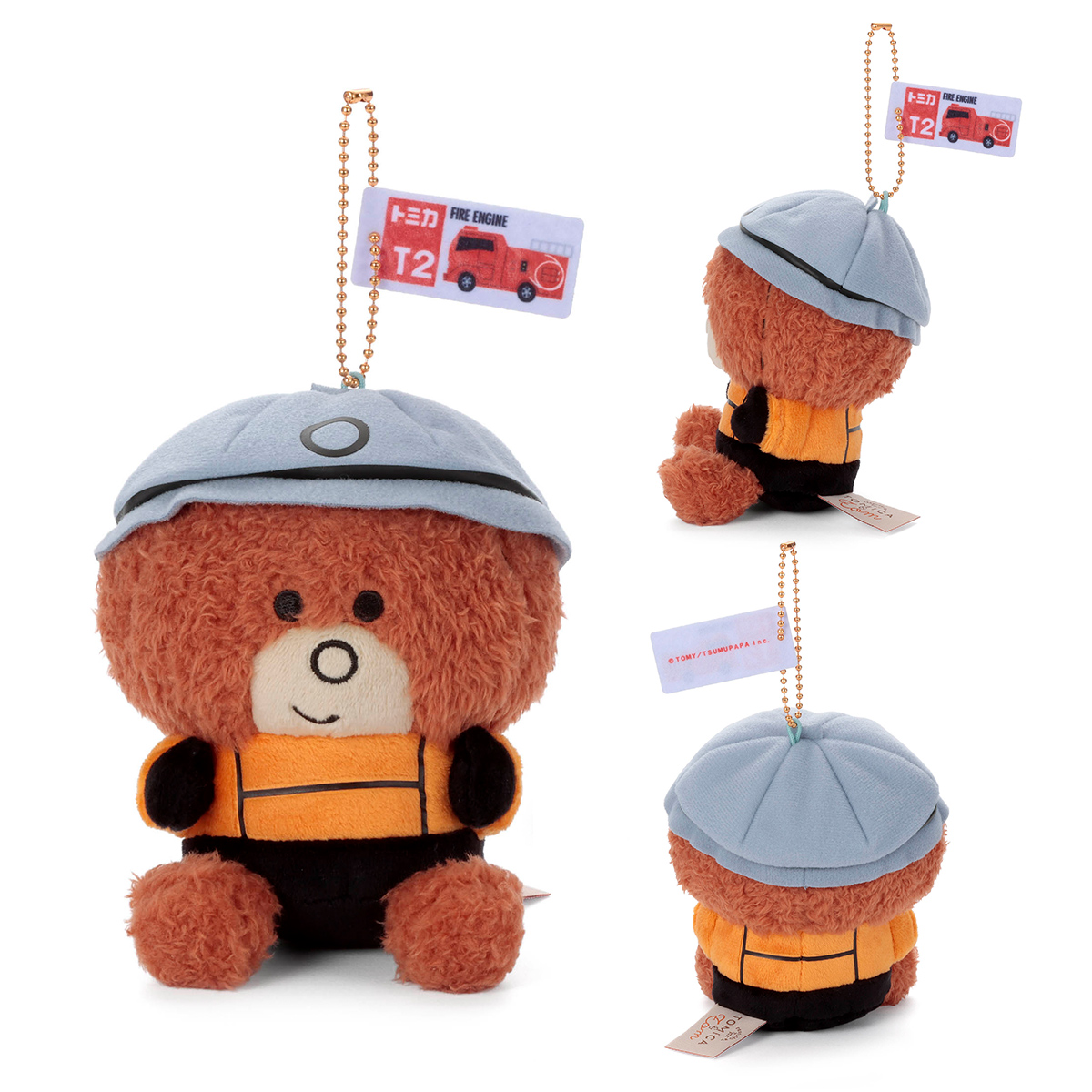 トミカとトム／ボールチェーンマスコット／ トム（しょうぼうし
