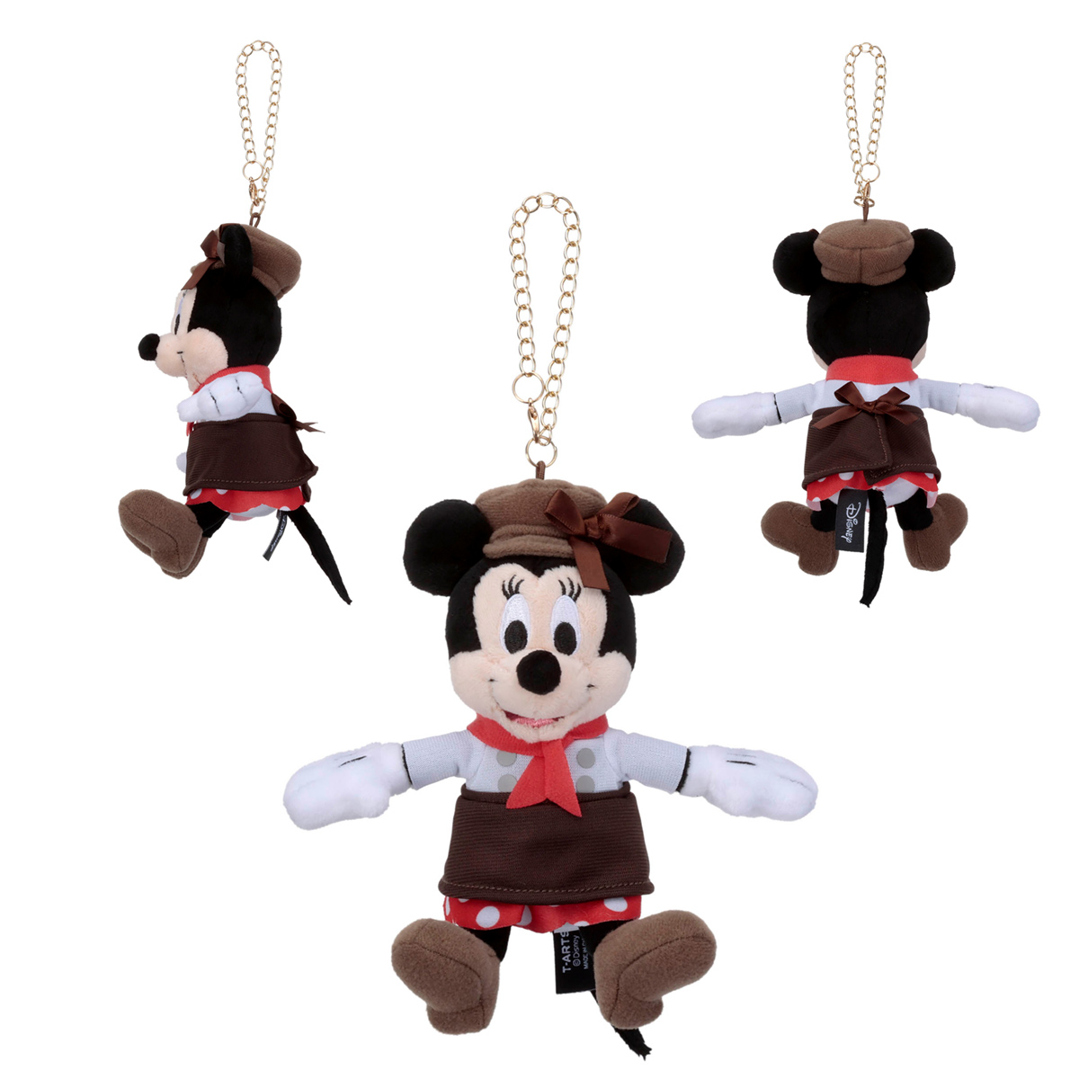 ディズニーキャラクター／チェーンストラップマスコット／パン屋