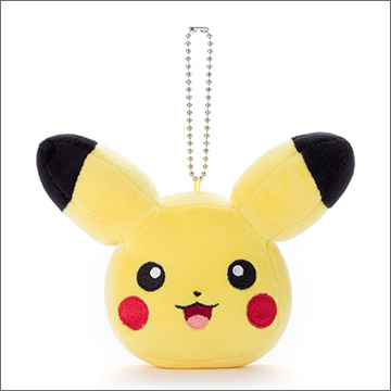 ポケモン／Mocchi-Mocchi-Style／フェイス型マスコット／ピカチュウ