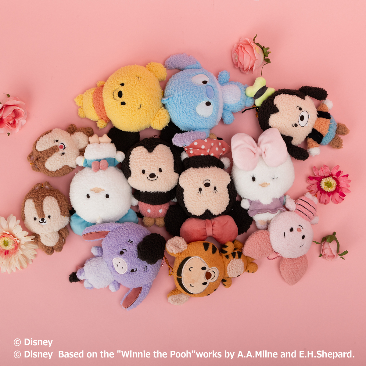 ディズニーキャラクター／YULULUN／ ボールチェーンマスコット