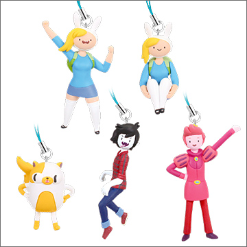 アドベンチャー・タイム フィギュア ストラップ3｜商品情報｜タカラ