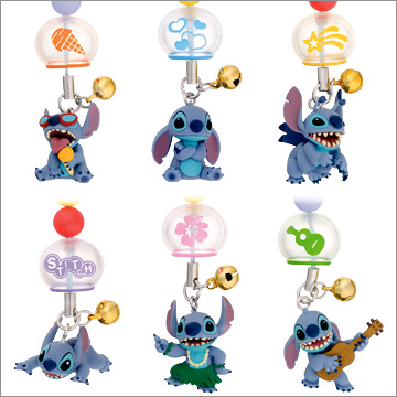 ディズニーキャラクター スティッチちりりんストラップ｜商品情報