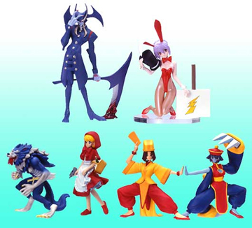 SR カプコン リアル フィギュアコレクション ヴアンパイアセイヴァー編