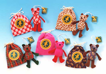 365日のバースデーテディとおそろい巾着コレクション｜商品情報