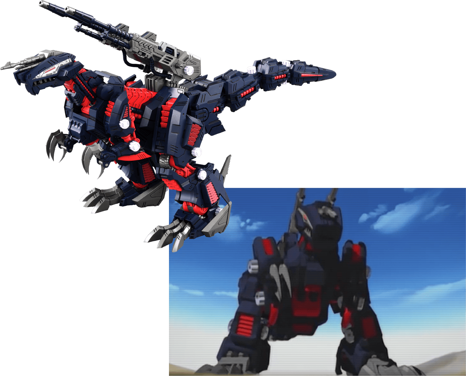 REALIZE MODEL「RMZ-011 ジェノザウラー レイヴン仕様」｜リアライズ