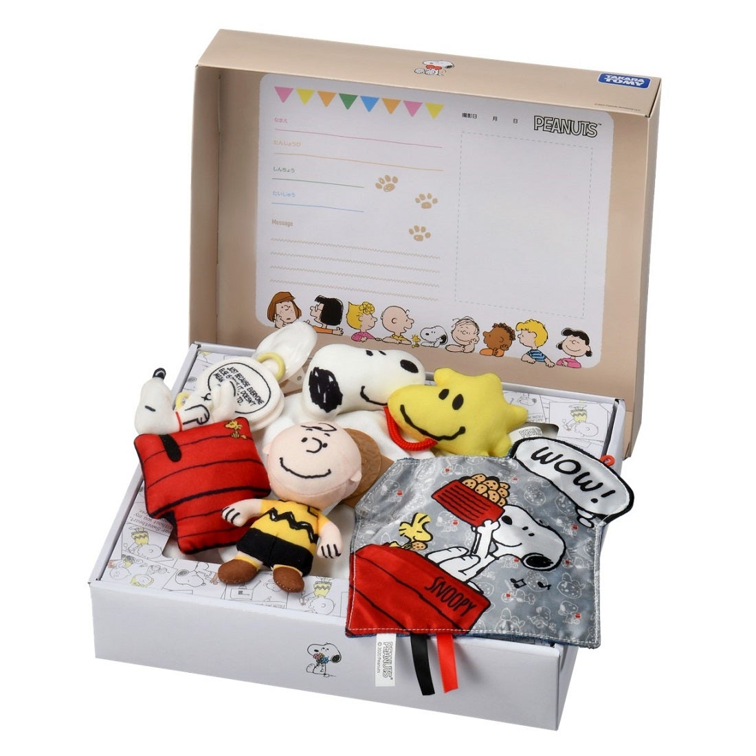 お誕生おめでとうギフトセット スヌーピー｜ベビー・赤ちゃん向け