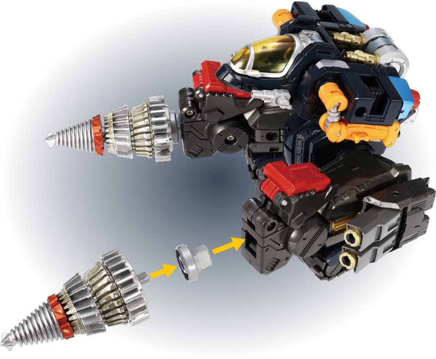 DA-80 ビッグパワードGV＜ヴァースキャリバー＞ 「ダイアクロン」 DA-80 ビッグパワードGV<ヴァースキャリバー>｜プロダクト