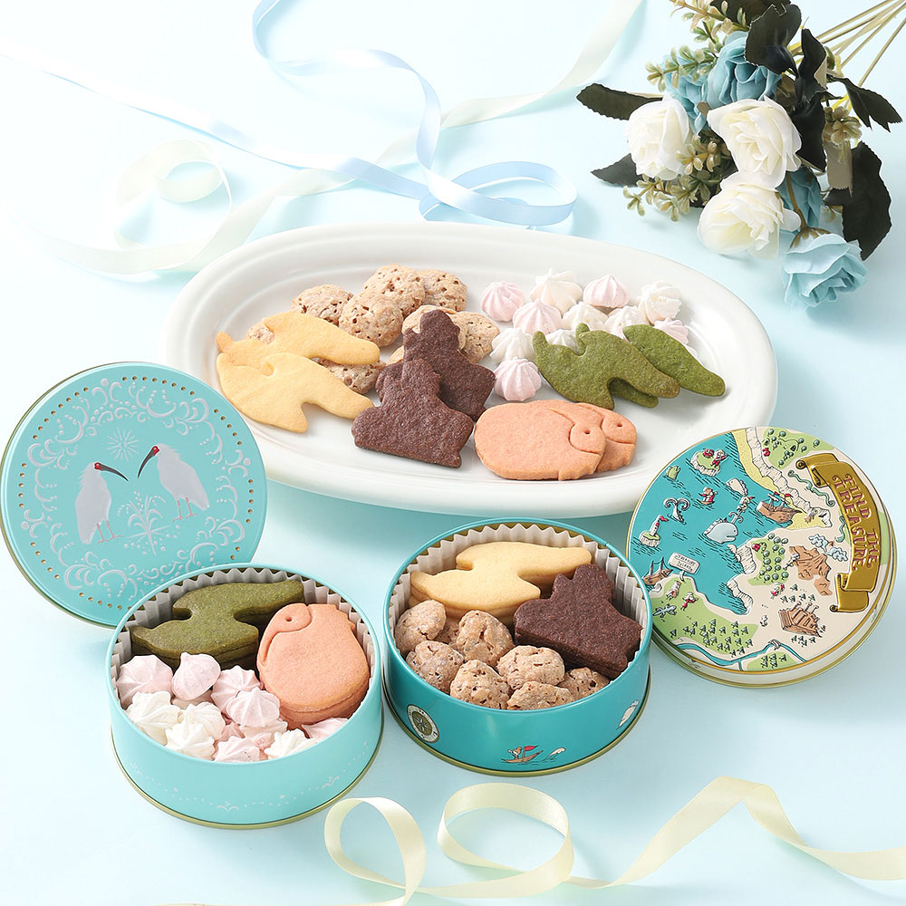 しまふうみ クッキー缶セット（佐渡・朱鷺） | 商品詳細 | 高島屋