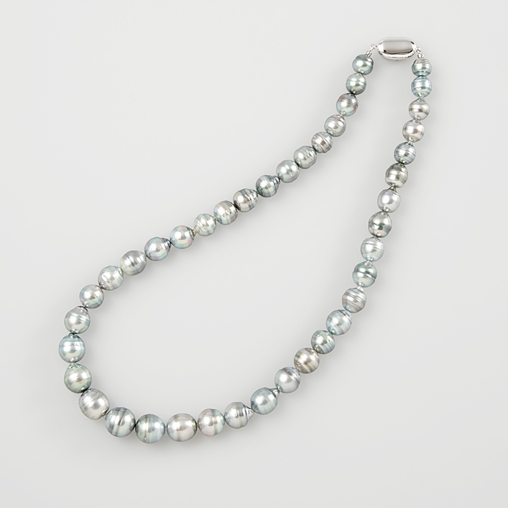 南洋黒蝶真珠グレー系バロックネックレス | 商品詳細 | 高島屋