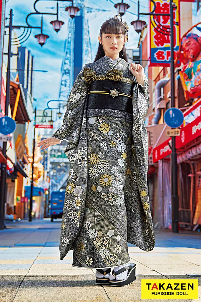 ヴィンテージスタイル グレー 印伝 大人っぽい かっこいい シック