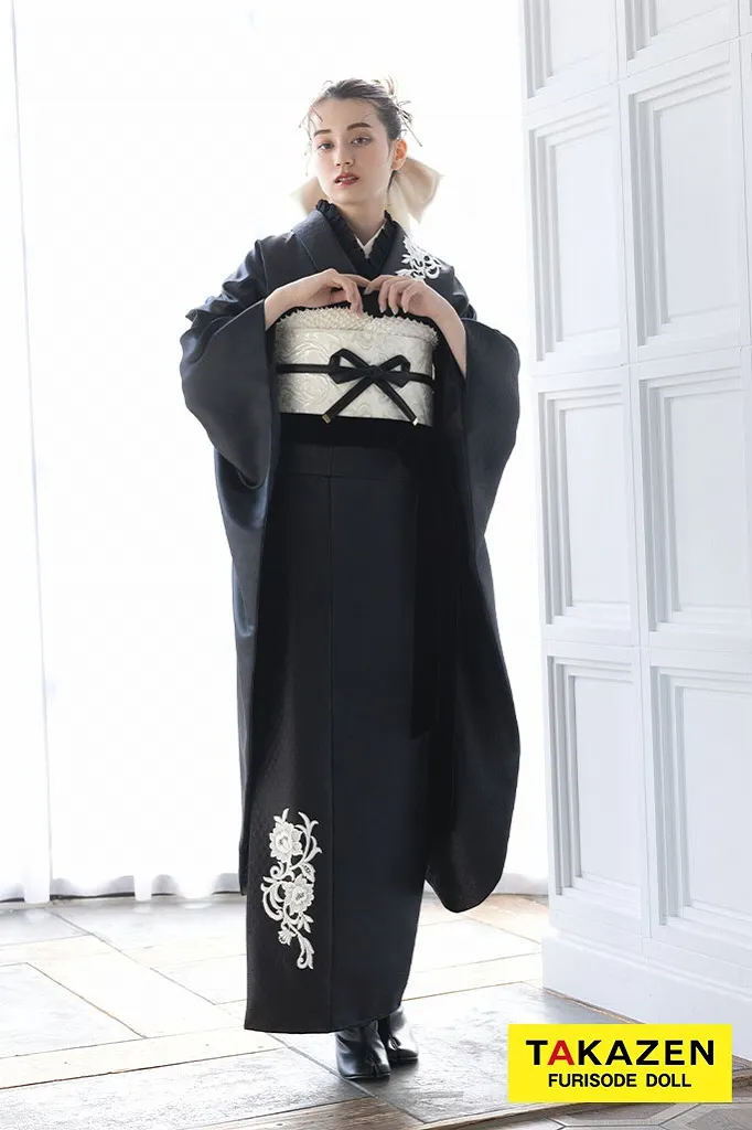 ヴィンテージスタイル エンジ/金 鶴柄/針松 かっこいい ストリート調