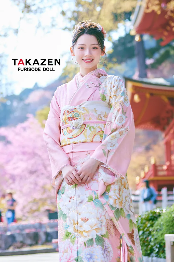 正統派古典 赤/紫 御所車柄 大人っぽい 上品古典振袖 華やか 綺麗