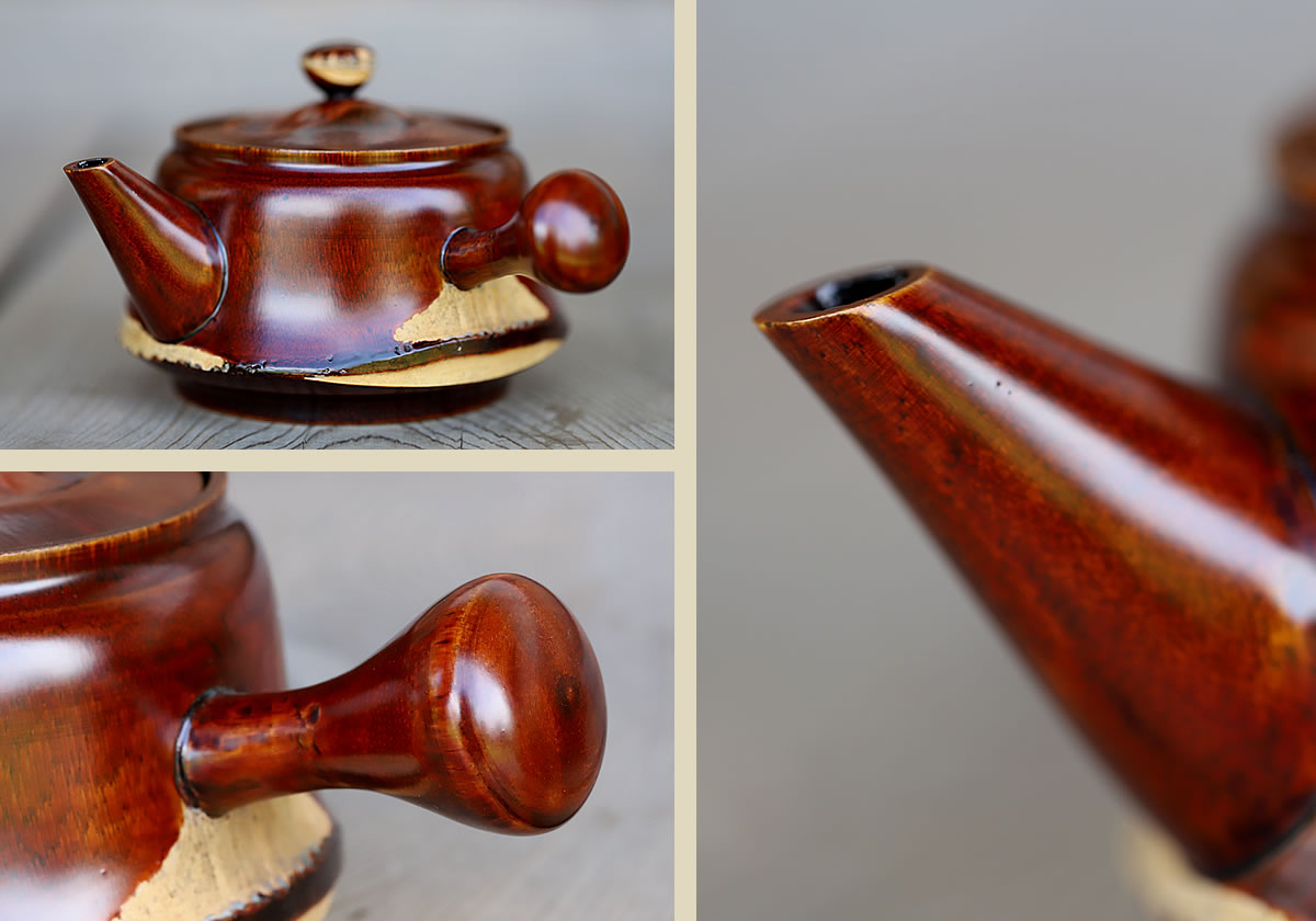 一点限り】竹根急須セット | 虎斑竹専門店 竹虎