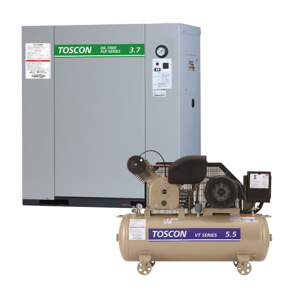 東芝産業機器システム（株） エアコンプレッサ|トークシステム株式会社