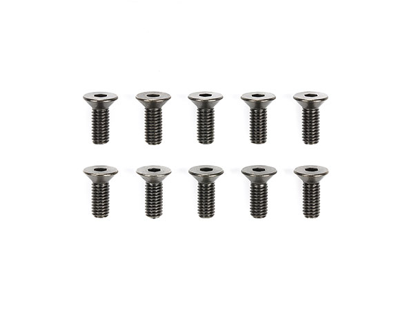 タミヤ RCスペアパーツ SP.1627 3x8mmスチール六角皿ビス(10本) | タミヤ