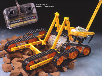 タミヤ 楽しい工作シリーズ レスキュークローラー工作セット （3ch