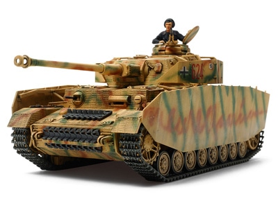 タミヤ 1/48 ミリタリーミニチュアシリーズ ドイツIV号戦車H型 （後期